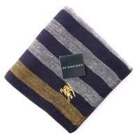 【新品】 タオルハンカチ  バーバリー 56221 BURBERRY イエロー系 レディース