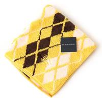 【新品】 タオルハンカチ  バーバリー 58071 BURBERRY イエロー系 メンズ