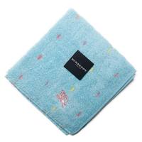 【新品】 タオルハンカチ  バーバリーロンドン 66031 BURBERRY LONDON ブルー レディース