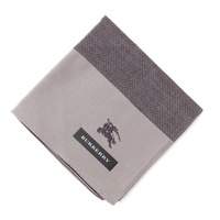 【新品】 ハンカチ  バーバリー 61392 BURBERRY グレー レディース