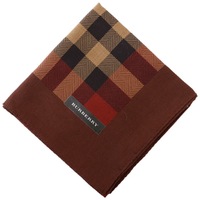 【新品】 ハンカチ  バーバリー 61462 BURBERRY ブラウン系 レディース