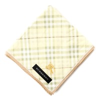 【新品】 ハンカチ  バーバリー 61607 BURBERRY イエロー系 レディース