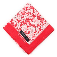 【新品】 ハンカチ  バーバリーロンドン 61416 BURBERRY LONDON レッド レディース