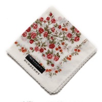 【新品】 ハンカチ  バーバリーロンドン 64202 BURBERRY LONDON ホワイト レディース