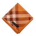 【新品】 ハンカチ  バーバリーロンドン 64233 BURBERRY LONDON オレンジ レディース