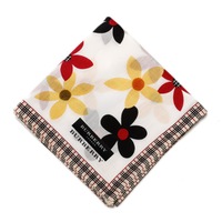 【新品】 ハンカチ  バーバリーロンドン 64268 BURBERRY LONDON ホワイト レディース