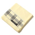 【新品】 ハンカチ  バーバリーロンドン 64554 BURBERRY LONDON イエロー レディース
