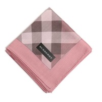 【新品】 ハンカチ チェック  バーバリー 71631 BURBERRY ピンク メンズ