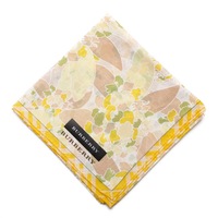 【新品】 ハンカチ 花柄  バーバリーロンドン 65763 BURBERRY LONDON イエロー レディース