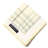 【新品】 ハンカチ　チェック  バーバリーロンドン 68756 BURBERRY LONDON イエロー レディース