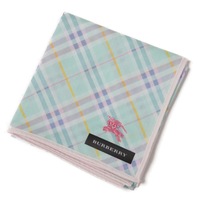 【新品】 ハンカチ　チェック  バーバリーロンドン 69287 BURBERRY LONDON グリーン レディース
