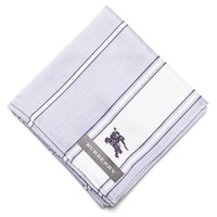 【新品】 ハンカチ　ライン  バーバリーロンドン 69160 BURBERRY LONDON ブルー レディース