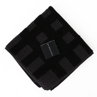 【新品】 ハンドタオル  バーバリーロンドン 51144 BURBERRY LONDON ブラック系 メンズ