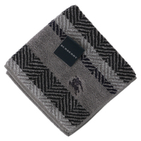 【新品】 ハンドタオル  バーバリーロンドン 51185 BURBERRY LONDON グレー系 メンズ
