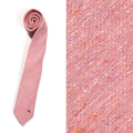 【新品】 バーバリーブラックレーベル ワンポイント ネクタイ 32279 ピンク系 メンズ 無地