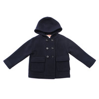 【新品】 フード付きPコート 2Y バーバリーチルドレン 49301 BURBERRY CHILDREN ネイビー系 ボーイズ