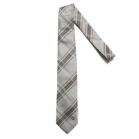 【新品】 ブラックレーベル・クレストブリッジ チェックネクタイ  65596 BLACK LABEL CRESTBRIDGE グレー メンズ