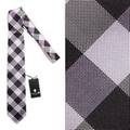 【新品】 ブラックレーベル・クレストブリッジ ネクタイ　チェック  66093 BLACK LABEL CRESTBRIDGE パープル メンズ
