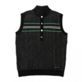 【新品】 ベスト M バーバリーゴルフ 54506 BURBERRY GOLF ブラック系 レディース