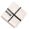 【新品】 ベルト柄　ハンカチ  バーバリー 72725 BURBERRY グレー メンズ