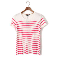 【新品】 ボーダーカットソー 1 バーバリーロンドン 49027 BURBERRY LONDON ピンク系×ホワイト系 レディース