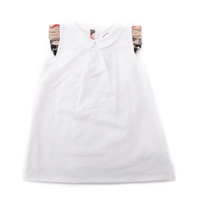 【新品】 ワンピース 2Y バーバリー 46308 BURBERRY ホワイト系 ガールズ