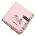 【新品】 薄手 ハンカチ 花柄  バーバリー 72280 BURBERRY ピンク メンズ