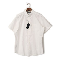 【新品】 半袖ボタンシャツ L バーバリーロンドン 49252 BURBERRY LONDON ホワイト系 メンズ