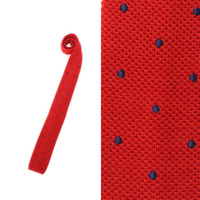 【新品】 棒タイ（無地）  バーバリーブラックレーベル 50079 BURBERRY BLACK LABEL レッド系 メンズ