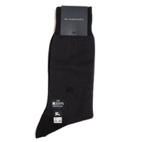 【新品】 無地ビジネスソックス 靴下  バーバリー 70633 BURBERRY ブラック メンズ
