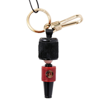 【新品】バーバリー ロンドン　チャームロンドン兵 レッド系 y-000396 レディース 可愛らしく飾って