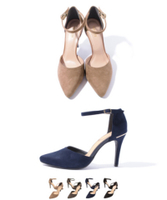 アンクルストラップパンプス