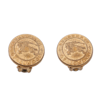 イヤリング 1.6×1.6cm バーバリーズ 45488 Burberrys ゴールド系 レディース