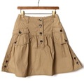 コーデュロイフレアスカート 38 バーバリーブルーレーベル br01001324 BURBERRY BLUE LABEL ベージュ レディース