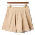 サイドジップフレアスカート 38 バーバリーブルーレーベル 72421 BURBERRY BLUE LABEL ベージュ レディース