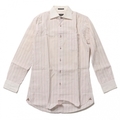 シャツ（ストライプ） 38 バーバリーブラックレーベル 53962 BURBERRY BLACK LABEL ホワイト系×ピンク系 メンズ
