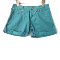 ショートパンツ 38 バーバリーブルーレーベル 52495 BURBERRY BLUE LABEL ブルー系 レディース