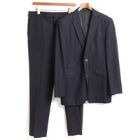 ストライプ　スーツセットアップ 40L バーバリーブラックレーベル 01000081 BURBERRY BLACK LABEL ブラック メンズ