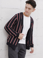 ストライプカーディガン
