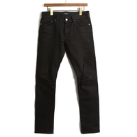 テーパードスリムブラックデニムパンツ ブラック 73 バーバリーブラックレーベル 68507 BURBERRY BLACK LABEL ブラック メンズ
