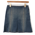 デニムスカート 36 バーバリーブルーレーベル 49593 BURBERRY BLUE LABEL ネイビー系 レディース