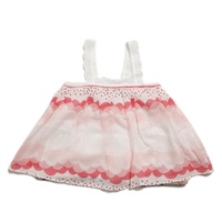 バーバリー  スモック 37573  ピンク系 女の子向けおしゃれ服