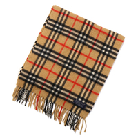バーバリーズ チェックマフラー 32114 ブラウン系 メンズ レディース