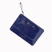 バーバリーブルーレーベル ポーチ 39251 青系 レディース エナメル風 お洒落な多用途ポーチ