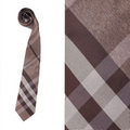 バーバリーロンドン チェックネクタイ 40753 ブラウン系 メンズ プレゼント 落ち着いた色合い