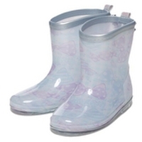 パステルカラー総柄レインブーツ