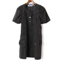 ワンピース 36 バーバリーブルーレーベル 58504 BURBERRY BLUE LABEL グレー系 レディース