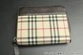 英国チェック二つ折り財布◆バーバリーロンドン◆