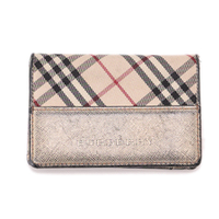 定期入れ 11×7.5×11.5cm バーバリー 48240 BURBERRY ベージュ系 レディース