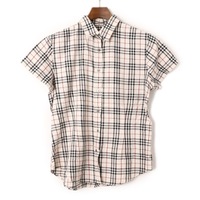 半袖シャツ M バーバリーロンドン 60897 BURBERRY LONDON ベージュ系 レディース